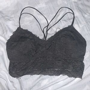 Golly Hicks: Grey Lace Bralette! Size is unknown, I’m a 36D and it fits me!